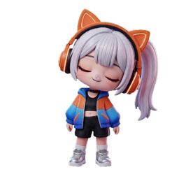Mira standing_idle_sleepy